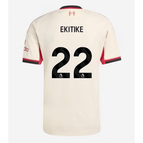 Liverpool Hugo Ekitike #22 Bortatröja 2025-26 Kortärmad